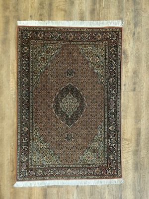 Täbriz Mahi Mit Seide 1,45x1,00 cm