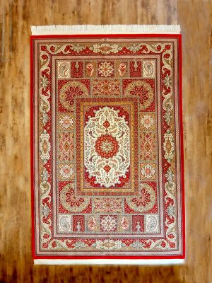 Ghom mit Seide 3,00x2,02